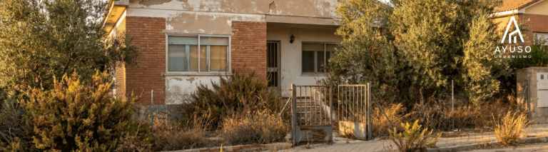 vivienda antigua sin licencia en el sureste de madrid